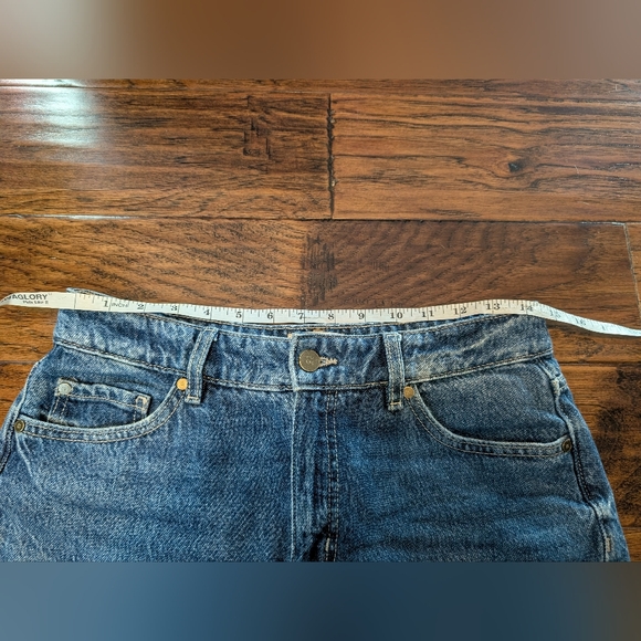 Dynamite Mika Relaxed Straight Leg Jeans Size 26 - Picture 7 of 10